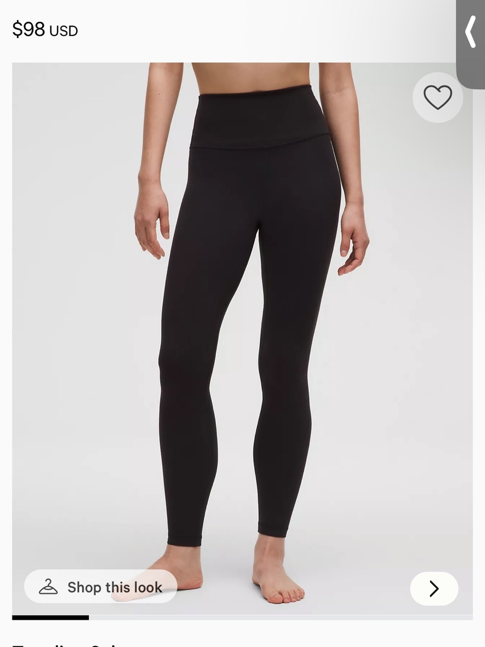 Black High-Waist Leggings